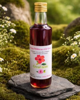 Sirop d'Hibiscus à la Rose
