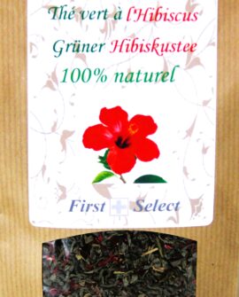 Thé vert à l'Hibiscus